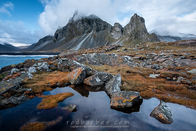 Eystrahorn in east Iceland